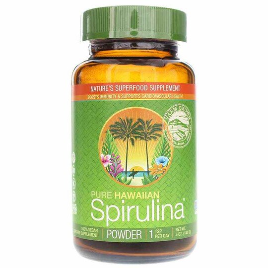 Pure Hawaiian Spirulina Powder, NXH